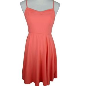 Old Navy Coral Skater Sun Dress, Size XS